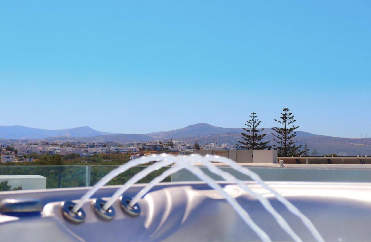 Beach Apartment Thalia With Hot Tub And Sea View Άγιος Προκόπιος Εξωτερικό φωτογραφία